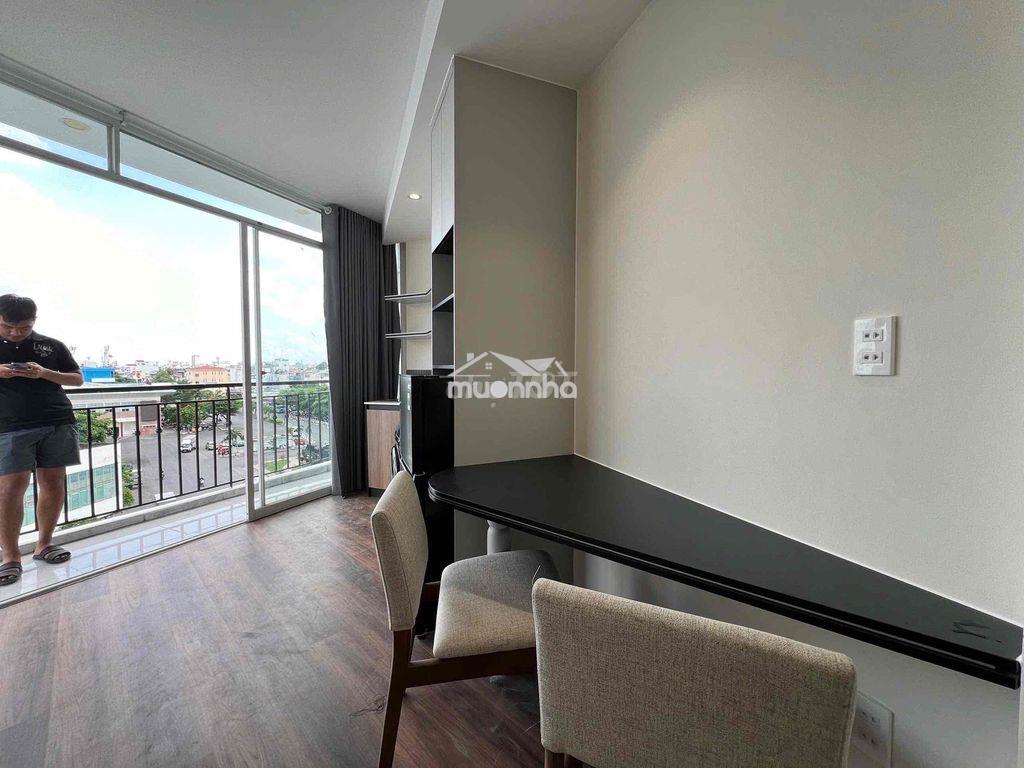 Cho thuê căn hộ 1pn 40m2 ban công máy giặt riêng - đường lý chính thắn - 3
