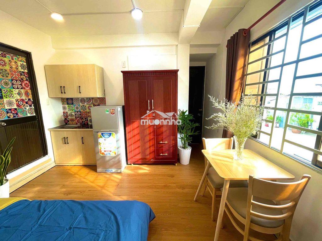 Studio cửa sổ thang máy, mặt tiền quận 5 gần bv y dược, free xe - 3