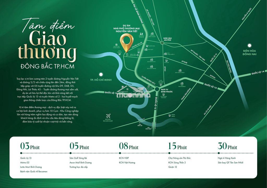 Mở bán nhà phố thương mại ngay kdc nguyễn văn tiết lái thiêu - 3