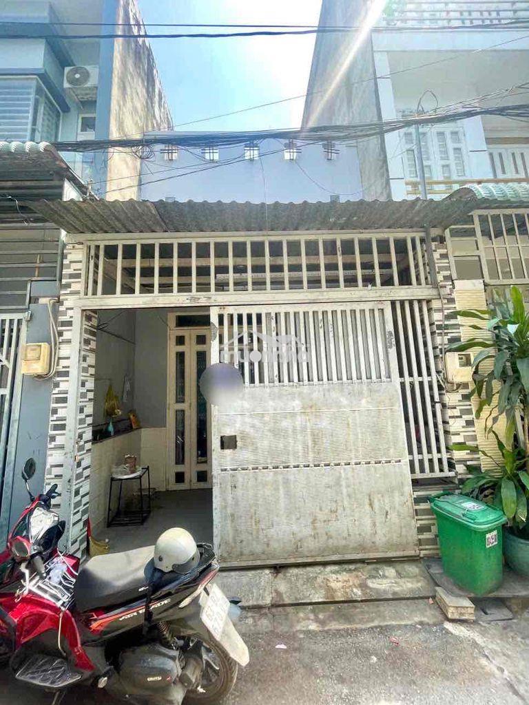 Cho thuê nhà đường lò lu hẻm ô tô 1tr1l 2pn 2wc 6,5tr/th sãn máy lạnh