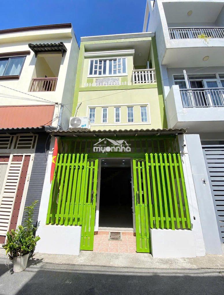 🏡 Nhà mới đẹp 3 tấm – 4pn, sân thượng – gần phú thọ hòa – 12 triệu