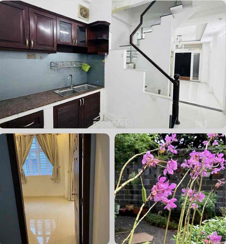 Nhà mới xinh, gần thị nghè, q1 - n. thất đẹp, 1 trệt 1 lầu đi làm ok