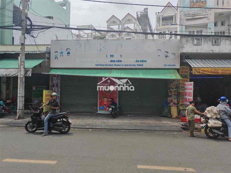 Mặt bằng lớn 8x20 phạm văn bạch_ gò vấp , kinh doanh ngay, nhận mới