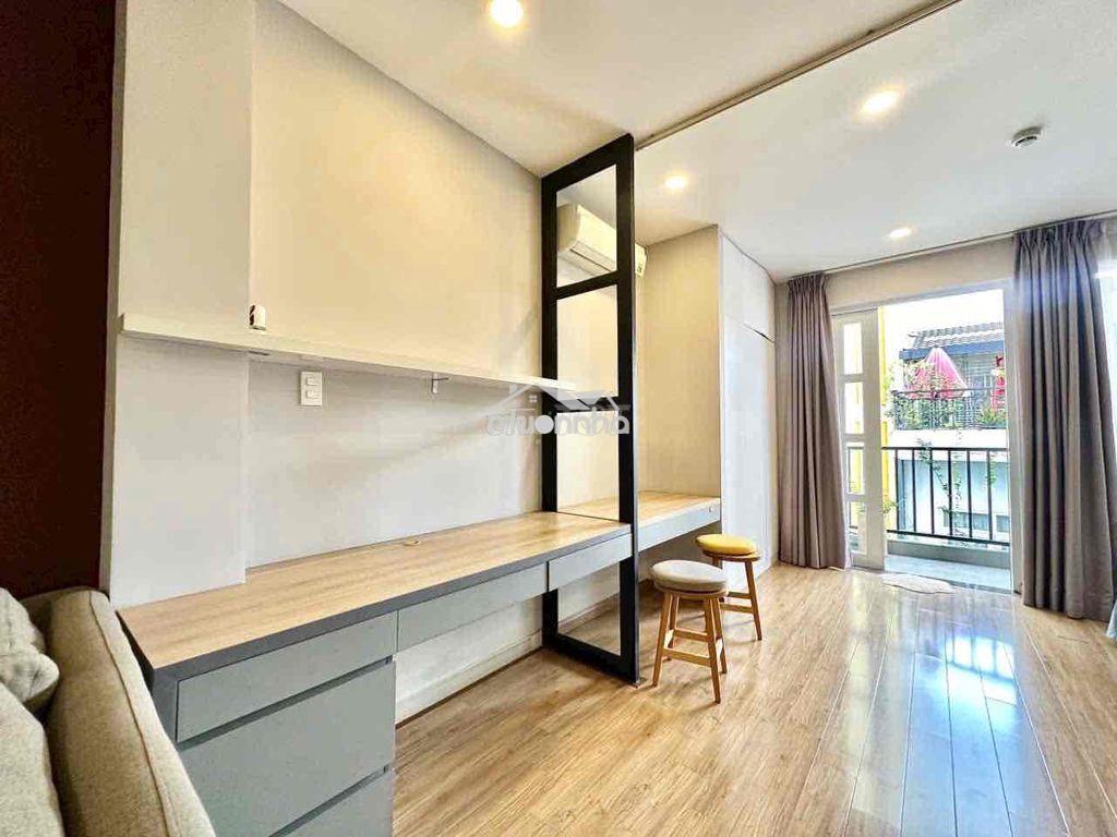 Căn hộ 1 phòng ngủ - full nt - rộng rãi - bancol thoáng mát - 4