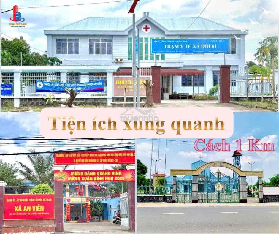 750m đất nền sổ sẵn, thổ cư 100%, ngân hàng hỗ trợ 80% - 2