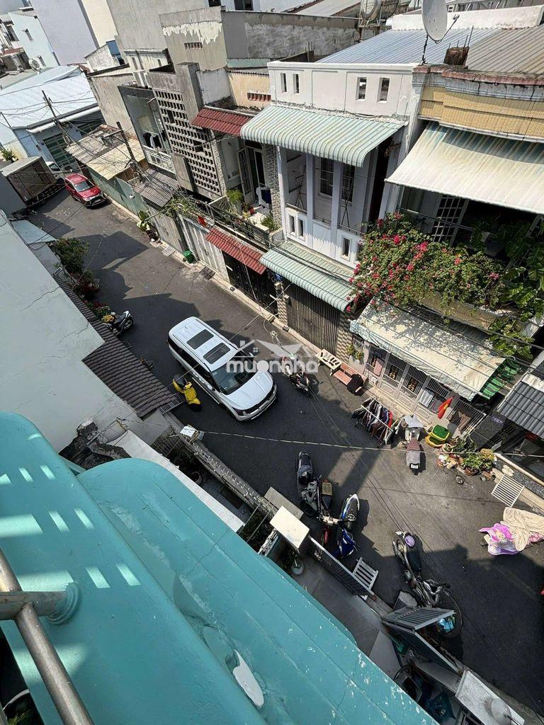 Cho thuê nhà 4 tầng tô hiệu đường nhựa 2 xe hơi tránh nhau 4 pn 12 tr - 3