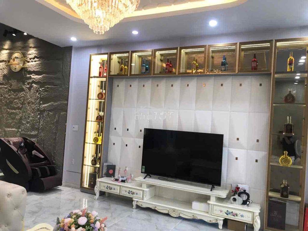 Siêu phẩm mới đẹp 100% nhà 3 tầng, full nội thất cao cấp , hoà xu - 3