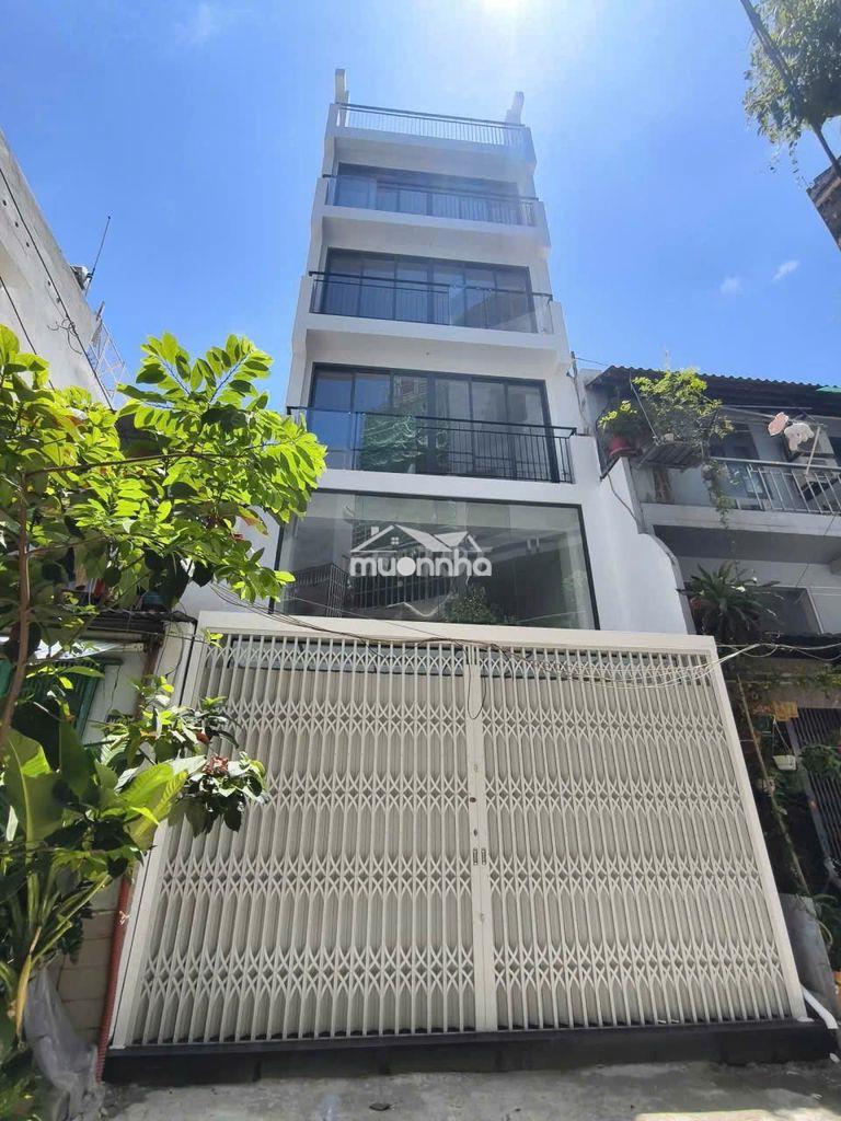 Nhà mới đường 3 tháng 2, trệt 5 lầu, thang máy, 5x15m, 30tr