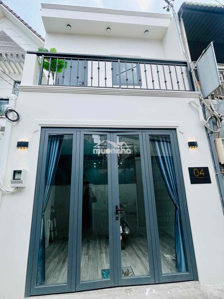 Bán nhà mới đẹp mặt tiền đường số 39 bình trưng, 4x11m, 3pn, ô tô tới
