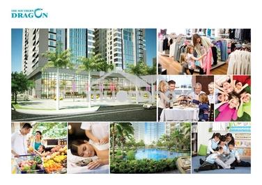 Cho thuê căn hộ oriental plaza, 83m2(2pn), nội thất đầy đủ. giá 13tr - 3