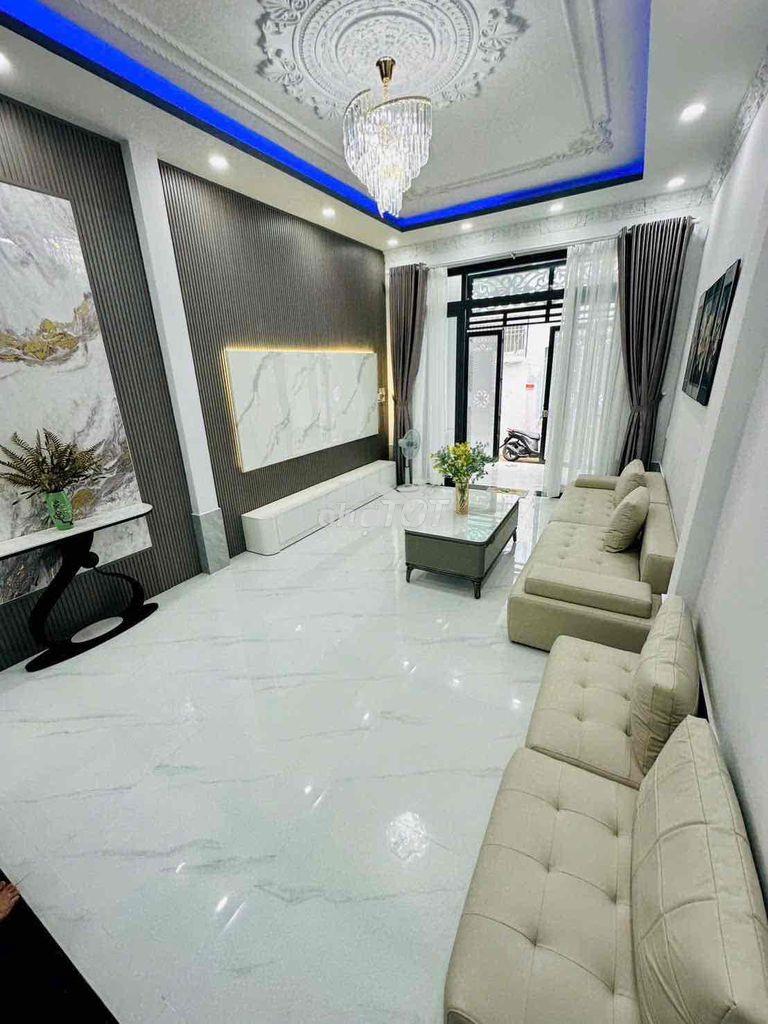 Nhà phố vào ở ngay - hẻm 3,5m 458 huỳnh tấn phát, an ninh yên tĩnh - 3