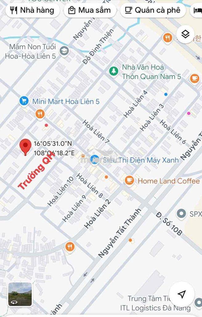 Cần bán tcđ hoà liên 5, đối diện trường học - 3