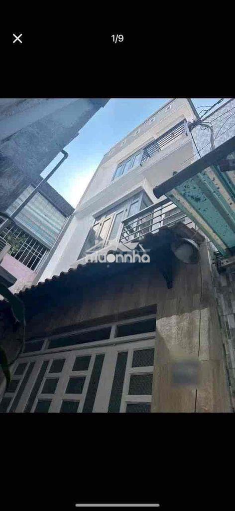 Nhà 4 tầng đúc btct 2 pn sổ hồng riêng 4,1 x 7,5 kv p3q8 4,28tỷ
