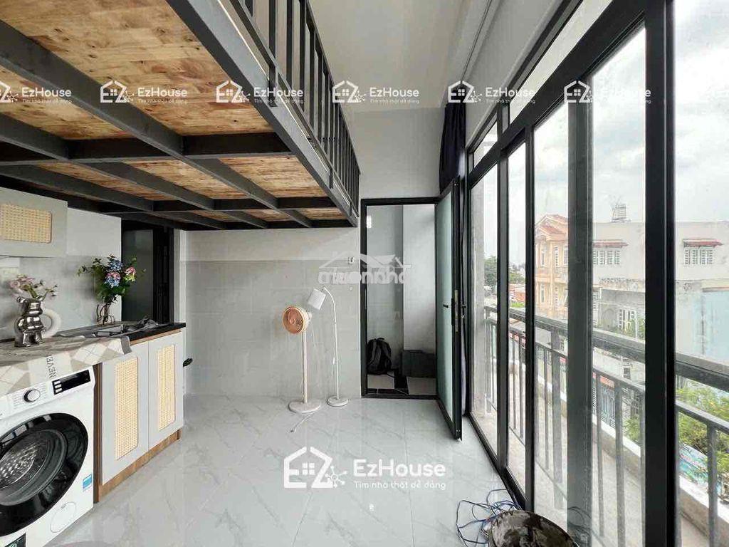 Gác - ban công full nội thất có thang máy ngay vườn lài - 4