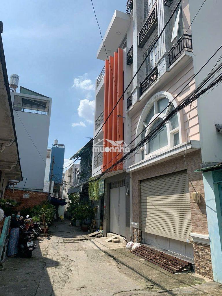 Cho thuê nhà mới,hxh, nơ trang long p12 bt, 3pn, giá 16tr