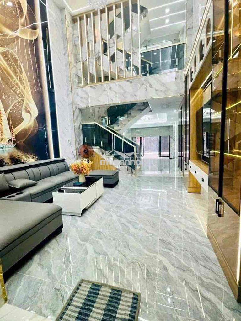 Cần bán gấp nhà khu vip hẻm xe tải đậu cửa xây mới sát gò vấp - 4