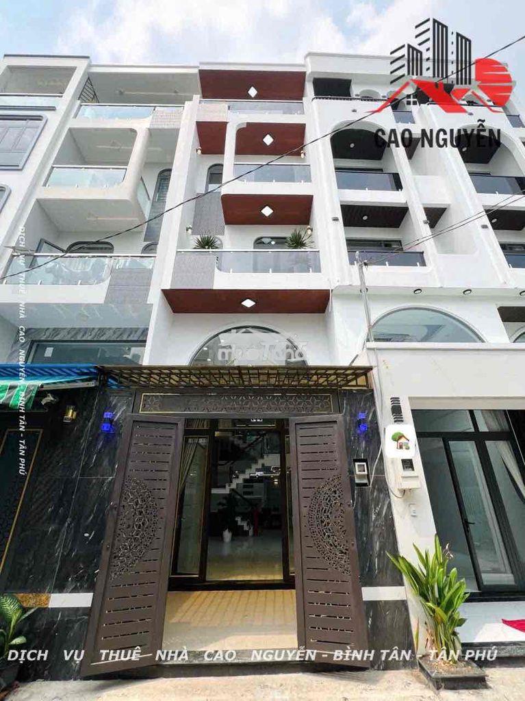 Nhà thuê, 5 tầng 6pn 6wc, đường tân hoà đông, có nội thất