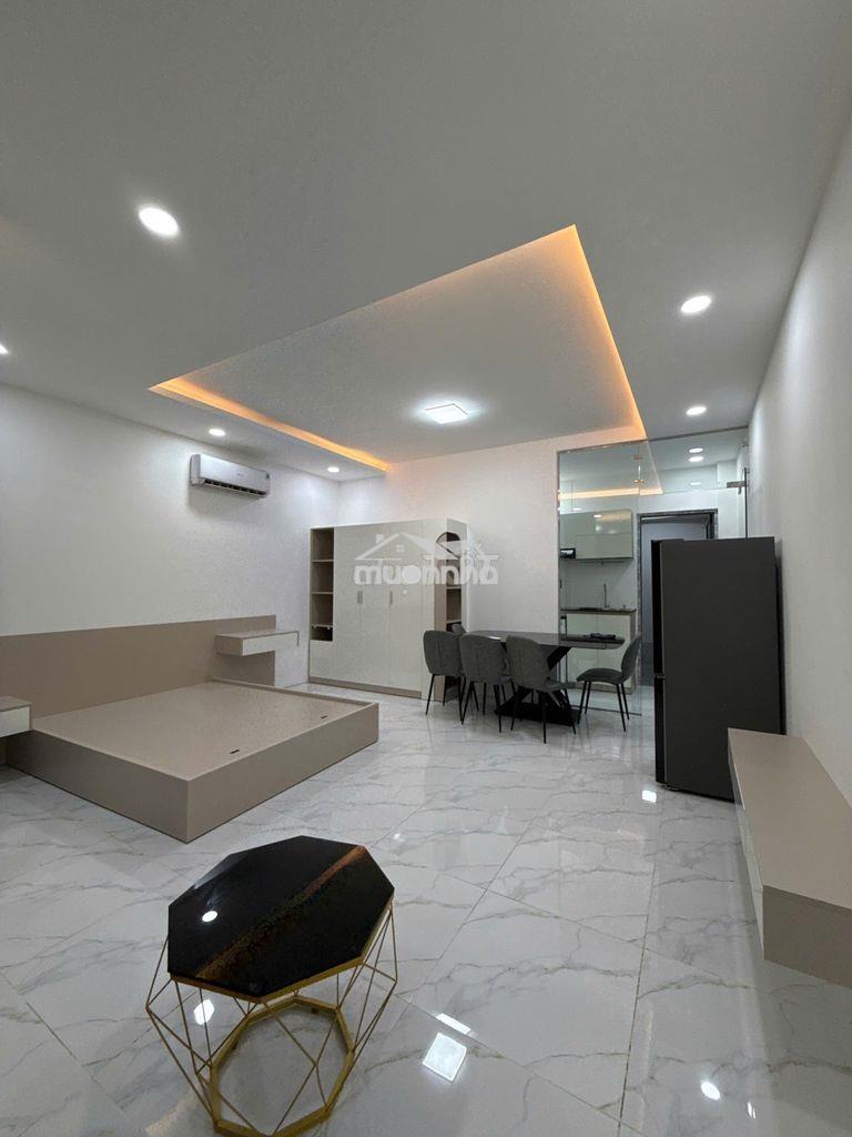 Cho thuê 1pn full nội thất 9tr/th, có thang máy khu cityland gò vấp - 2