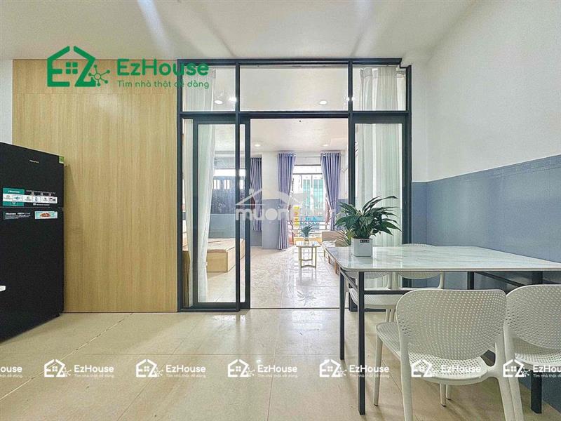 Studio full nội thất máy giặt riêng rộng 35m2 ngay aeon mall