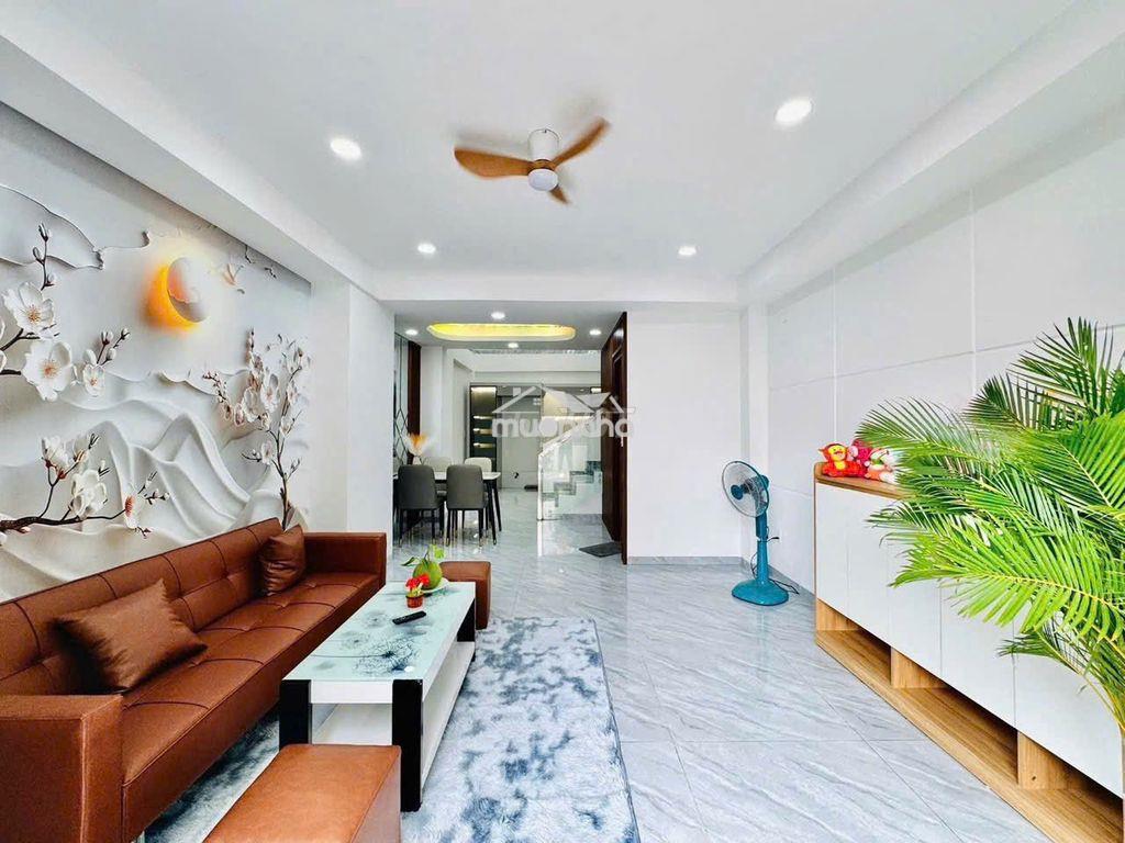 Bán nhà hẻm 6m thông sang đặng thùy trâm, trệt 3 lầu st. 4pn, 4wc. - 2