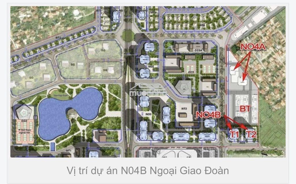 Bán cc “căn góc 1601 - n04b - t2” - 151,4m²  kđt ngoại giao đoàn, hn - 3
