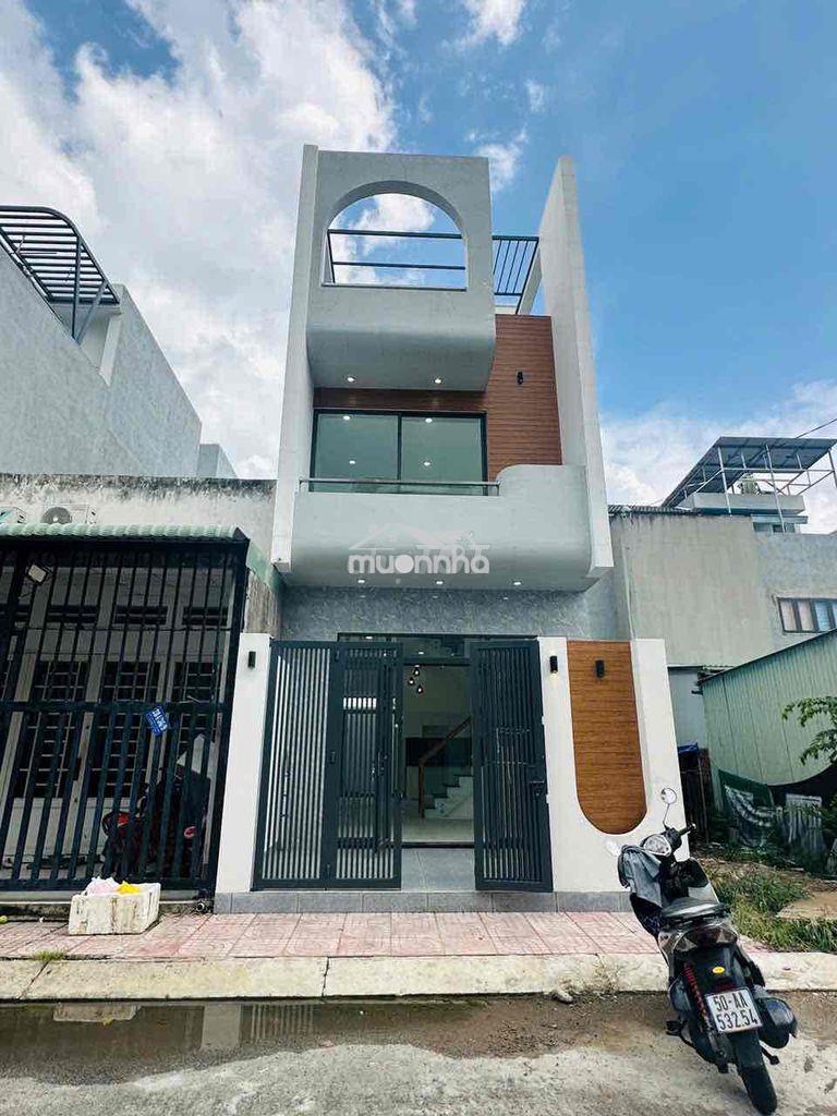 Bán nhà mới hẻm 284 long thuận, gần làng đại học