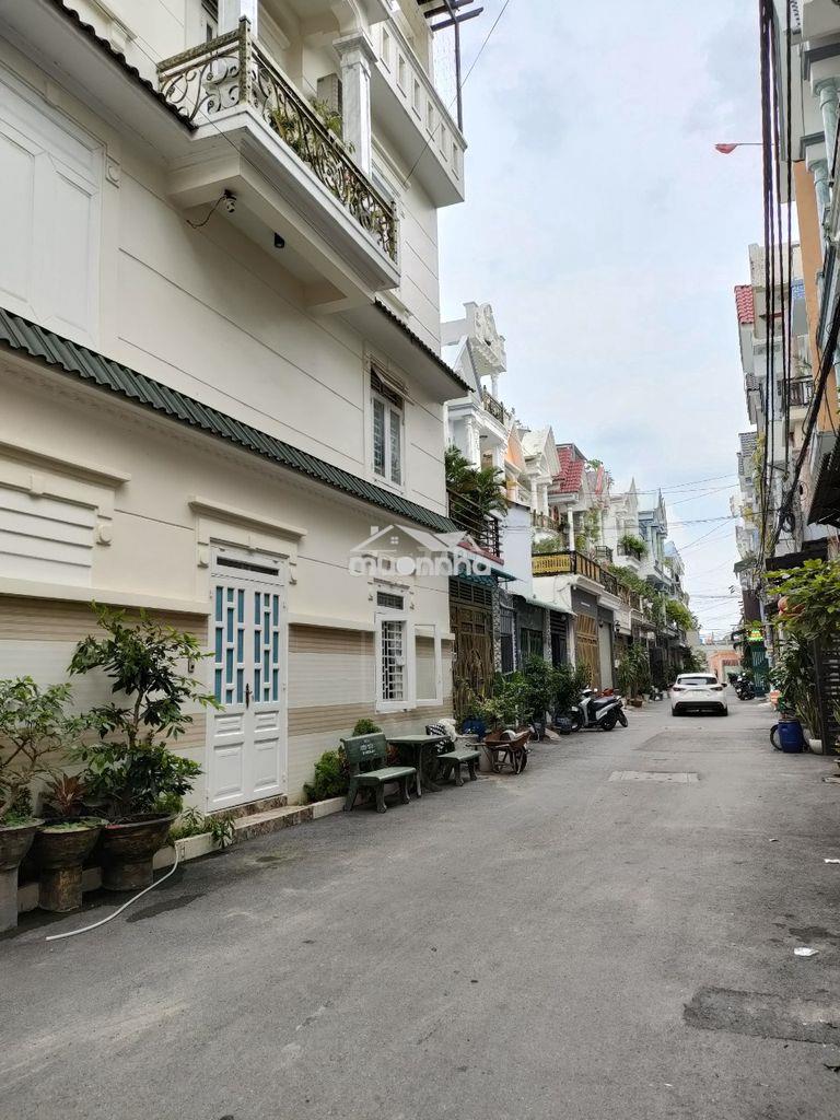 Bán nhà đẹp 4x16m, 3 tầng 4pn 5wc khu nhà lầu, hiệp thành 13 - q12 - 2