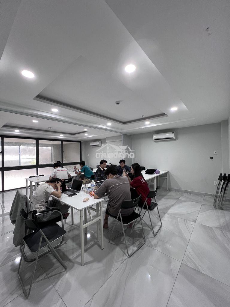 Cho thuê văn phòng lê văn thọ -45m2 -bãi xe rộng- sẵn máy lạnh - 6.2 t - 3