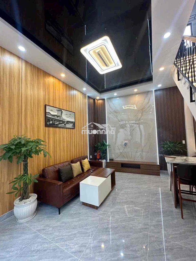 Bán nhà hẻm 185 bà hom p13 q6 - 4