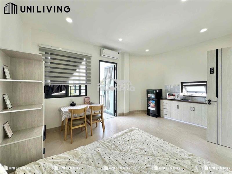 Cho thuê studio full nội thất ban công gần vincom lê văn việt, metro 🏡
