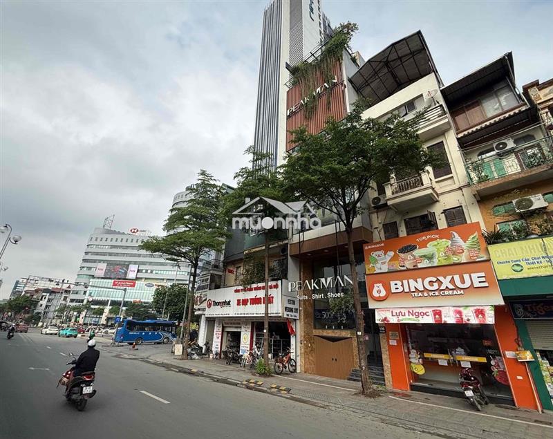 Cho thuê 3 tầng mặt phố kinh doanh - ngã 4 tây sơn chùa bộc thái hà