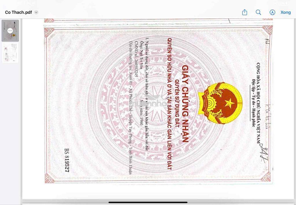 Cần bán đất bình thuận gấp, thương lượng với khách có thiện chí - 4