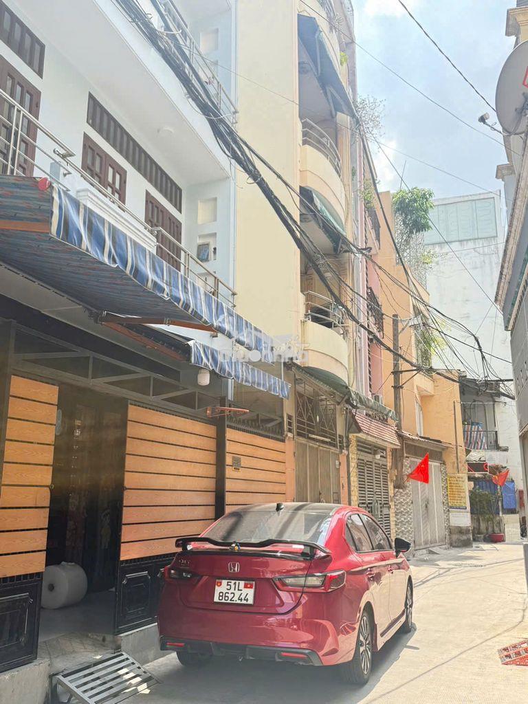 Nhà 1 trệt 3 lầu - hẻm xe hơi - cách mt trường chinh, thái tông 100m