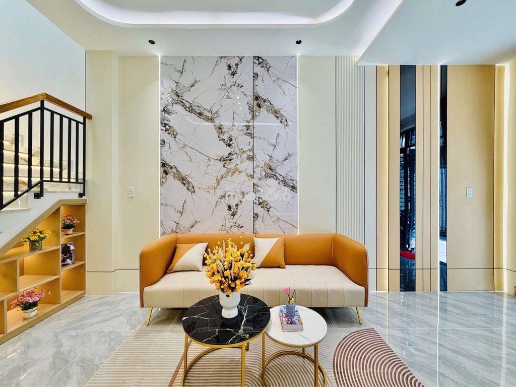 Nhà đẹp nở hậu 2 tầng gần lotte mart - 47m² hxh - 3pn - nhỉnh 5 tỷ - 3
