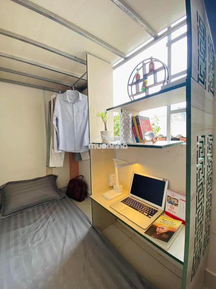 😍😍😍Phòng dorm sleepbox, ktx cửa đóng riêng tư 290 dương bá trạc ,q8