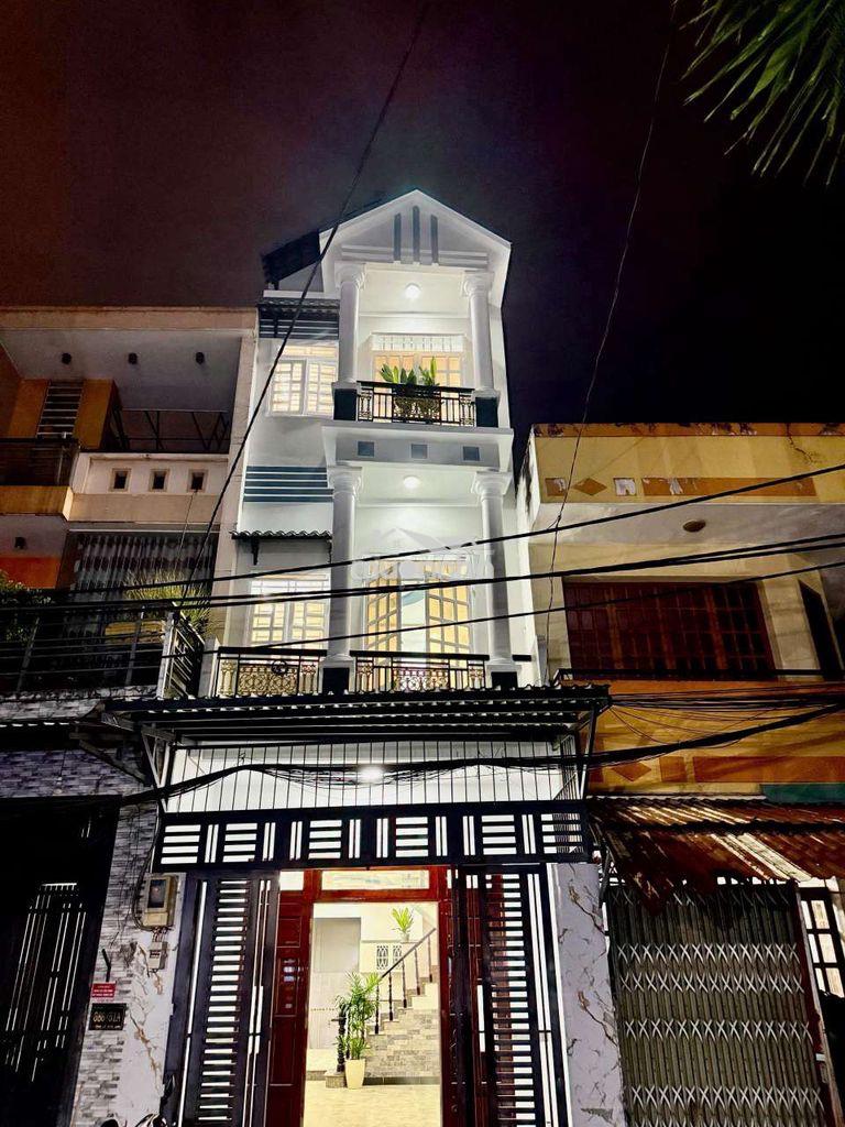 Cho thuê nhà mới .4×16m đúc 3 lầu.liên khu 5-6 bình hưng hòa b. bt