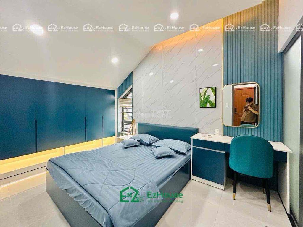 Căn hộ dịch vụ full nội thất - tách bếp - decor đẹp, an ninh - 2