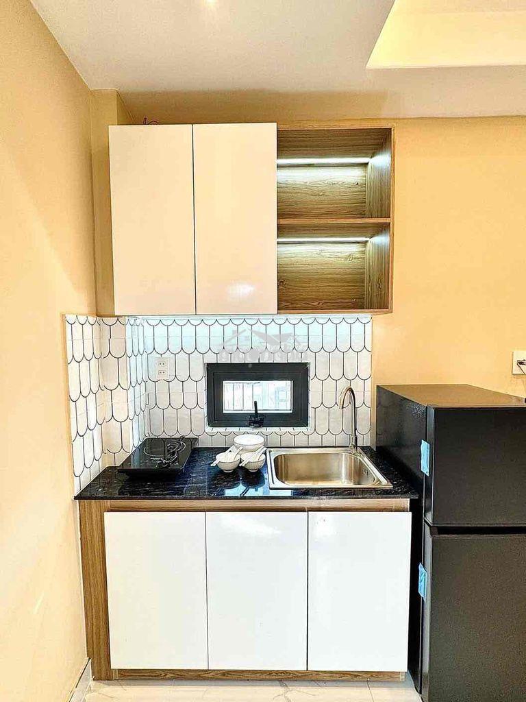 Phòng 2 giường full nt siêu xinh, thang máy, nhận xe điện, thú cưng - 3