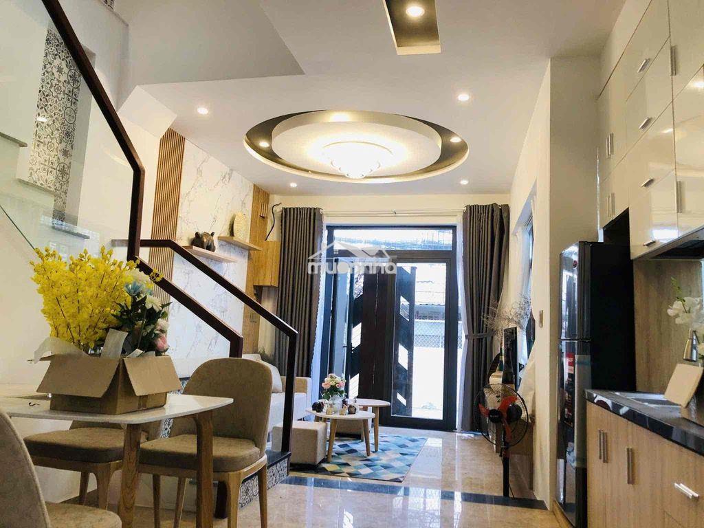 3 tầng 62m lô góc ngang 5m 4pn full nội thất,kiệt oto sát biển. - 2