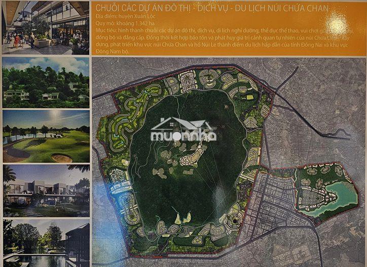🏞️1,6 tỷ sở hữu 500m2 thổ cư tại khu đô thị hồ núi le view núi gia lào - 2