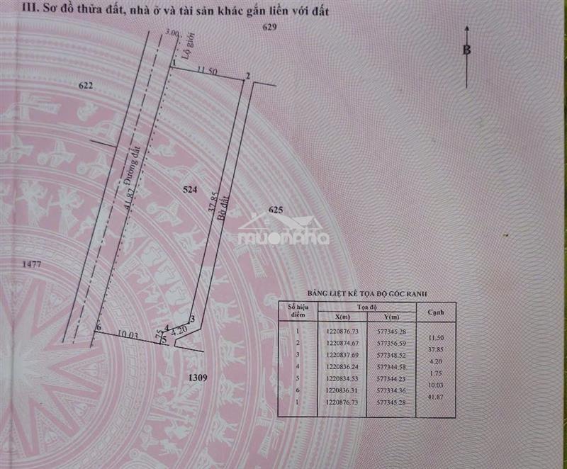 Ngộp giảm giá sâu! bán gấp lô đất vườn, dt 512m2 ngang 41,8m, tlh