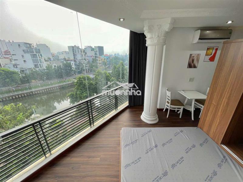 Căn hộ1pn 40m2 bancong thoáng - view sông ngay bờ kè hoàng sa q3