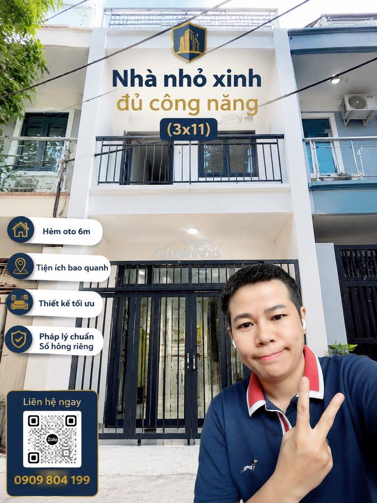 🔥 Hxh 6m -kênh nước đen-lê thúc hoạch- nhà mới ở ngay - chỉ 4 t.ỷ