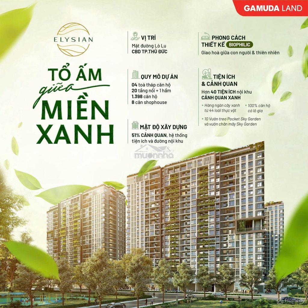 Elysian 1pn+ chỉ cần thanh toán 700tr, view trực diện hồ bơi - 2