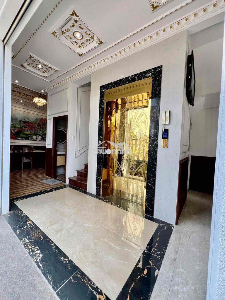 Cho thuê nhà rẻ có thang máy quận 12 dt 5x16 1trệt 3lầu 4pn 5wc - 4