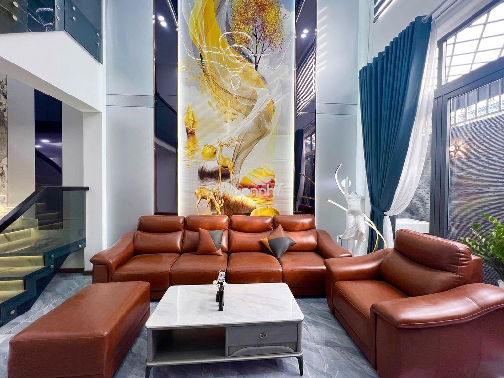 Nhà bình tân ( 4,5m x 15m ) 1lửng 3lầu, nhà mới full nội thất cao cấp - 4