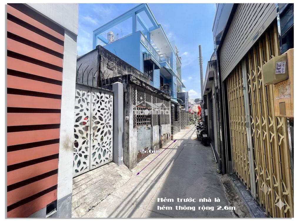 Chỉ 6,5 tỷ nhà 7x16m (117m2) hẻm bùi minh trực gần chợ nhị thiên đường - 2