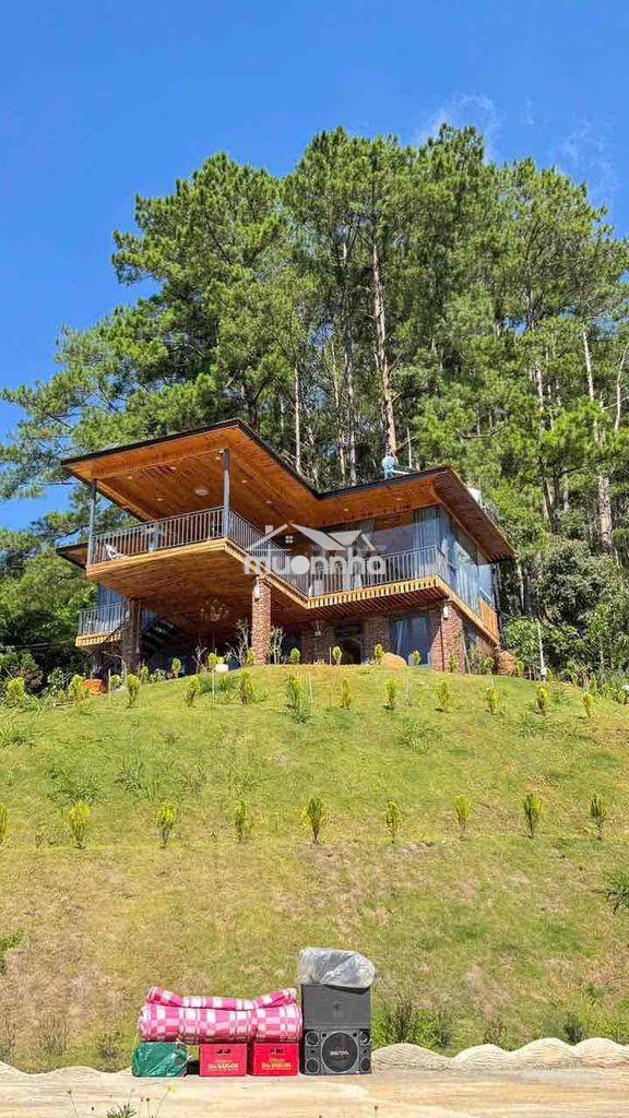 Cho thuê villa gỗ view 360 độ siêu đẹp -p3 dalat -diện tich : 1000m2 - 2