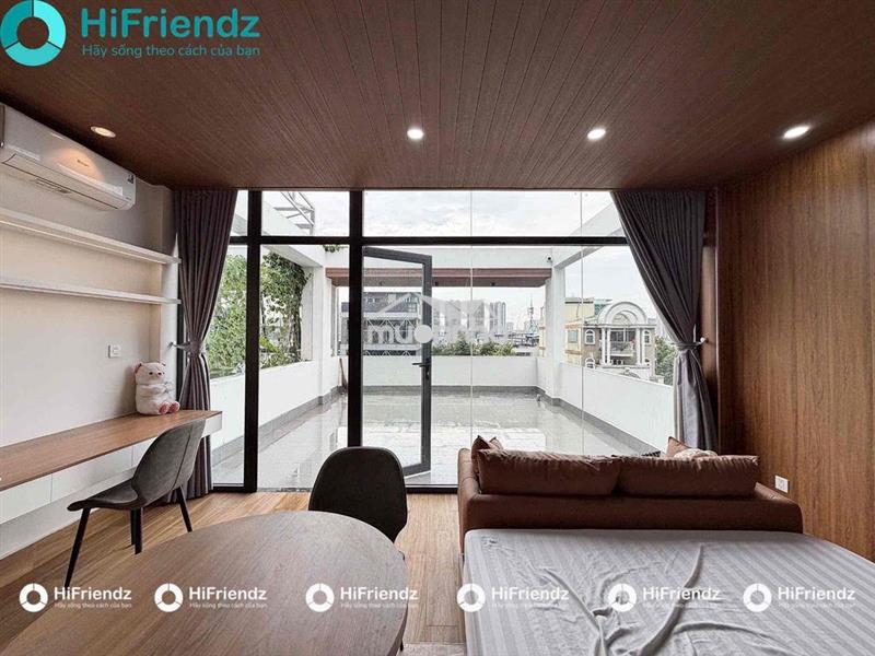 Studio/1pn - ban công bự bành ki - thoáng mát - mới toanh ngay đảo