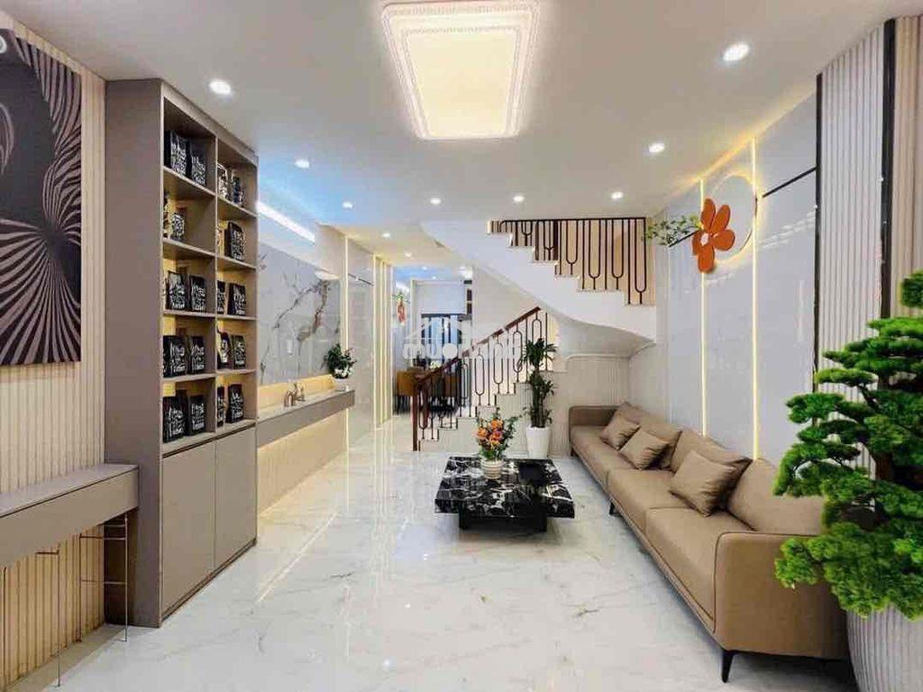 Huỳnh tấn phát - 3 tỷ 680 - nhà mới 2 tầng 40m² - ngang 4m - hẻm 4m - 4